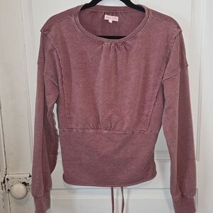 Gilded Intent Mauve Sweatshirt